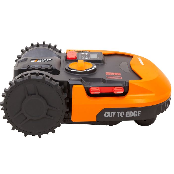 Robot lawnmower side view