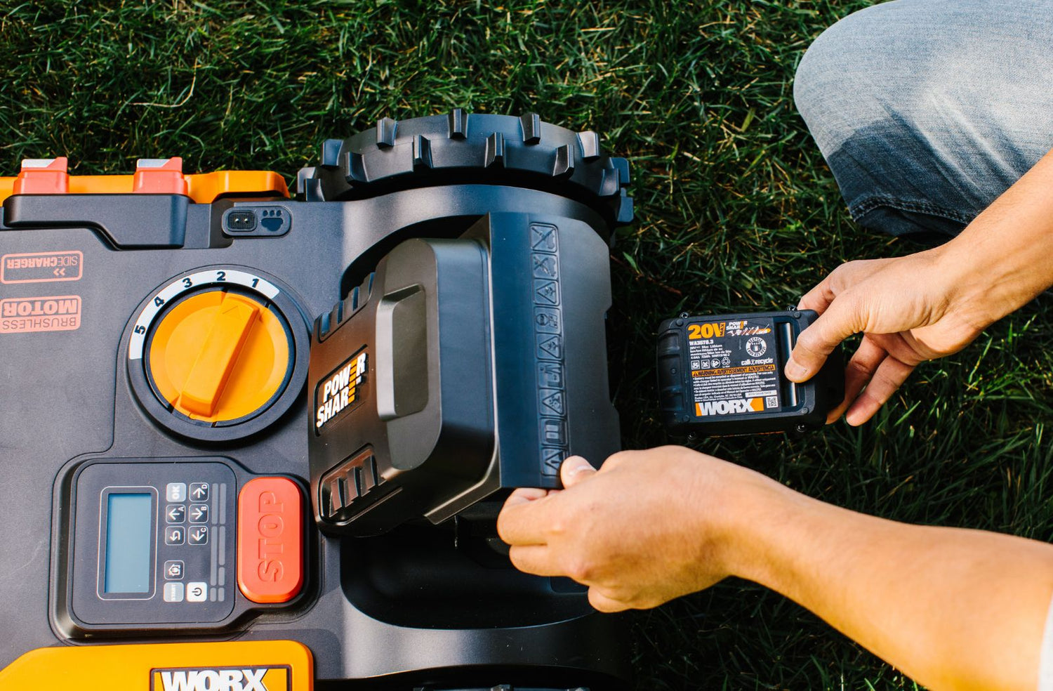 Worx 20V Interchangeable battery