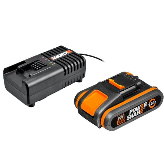 Worx 2.0Ah Battery and Charger – Robot Lawn Mower