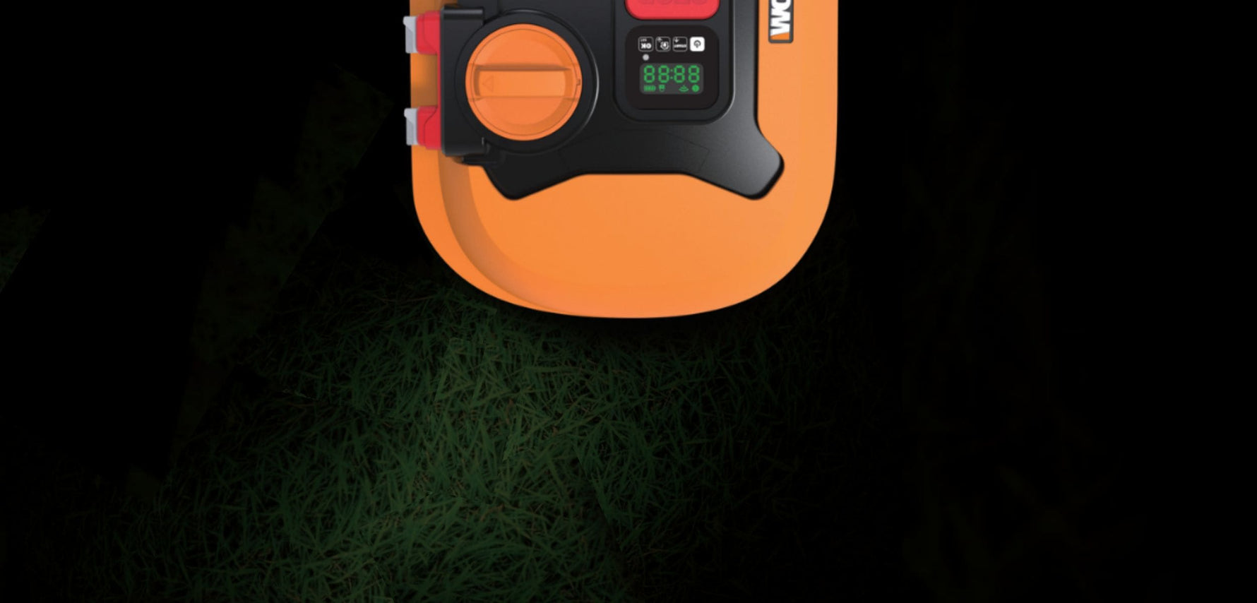 Robot Lawnmower Night Mowing