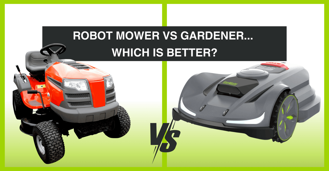 Robot Lawn Mower Vs Gardener, is a robotic mower worth it?