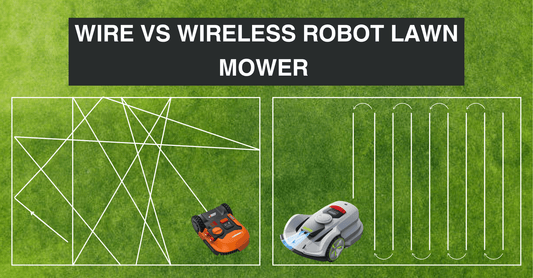 Wire vs Wireless Robot Mower