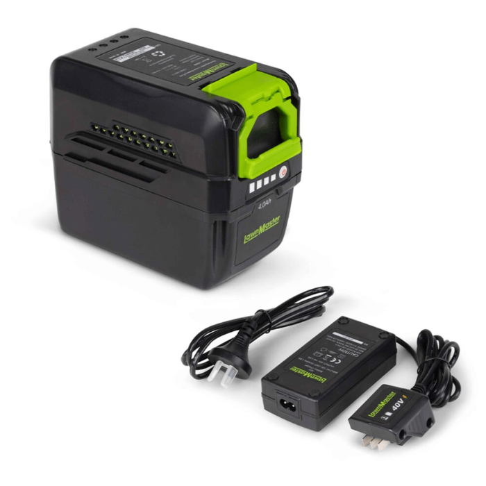 40V Lithium Battery Charger Kit - LawnMaster