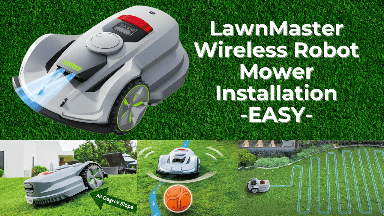 Load video: LawnMaster Robot Mower Installation